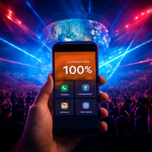 777abc Android phone showing quick access menu